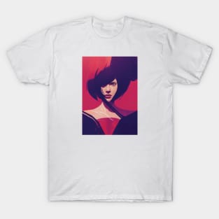 beautiful girl digital art - DESIGN T-Shirt